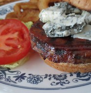 blue cheese burger vegetarian recipe