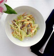 vegan coleslaw recipe | www.healthyveggie.co | Healthy Veggie by Liz Diamond